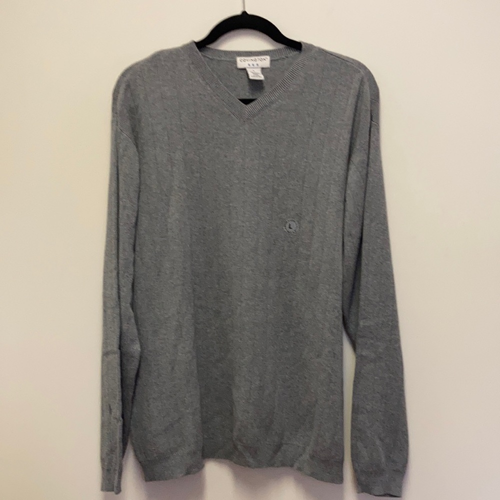 Covington Men’s Grey Pull over Sweater/Size:L